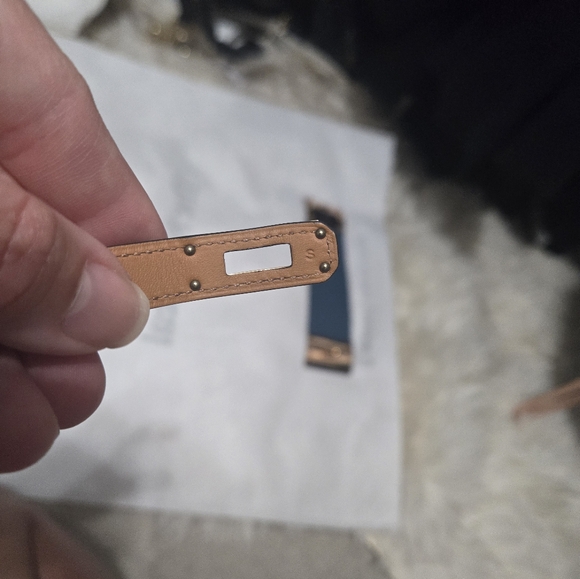 Hermes Kelly Double tour bracelet swift convert with gold hardware - Picture 2 of 13